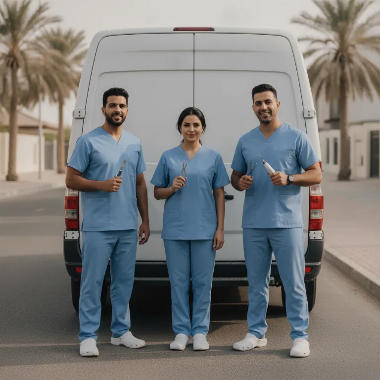Podiatrist team in Al Majaz